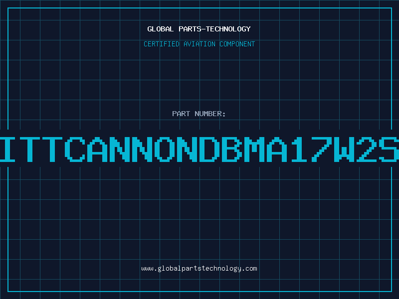 Aviation Part ITTCANNONDBMA17W2S