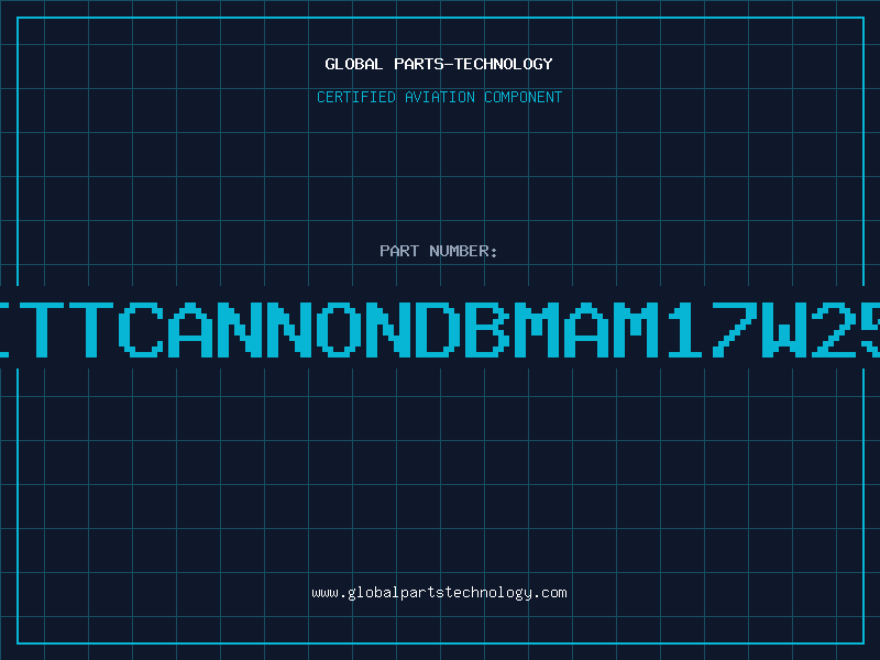 Aviation Part ITTCANNONDBMAM17W25