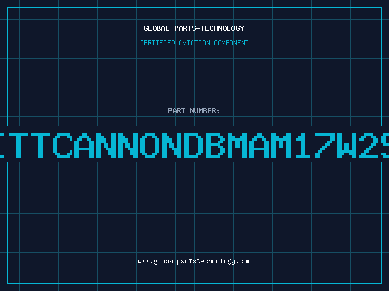 Aviation Part ITTCANNONDBMAM17W2S