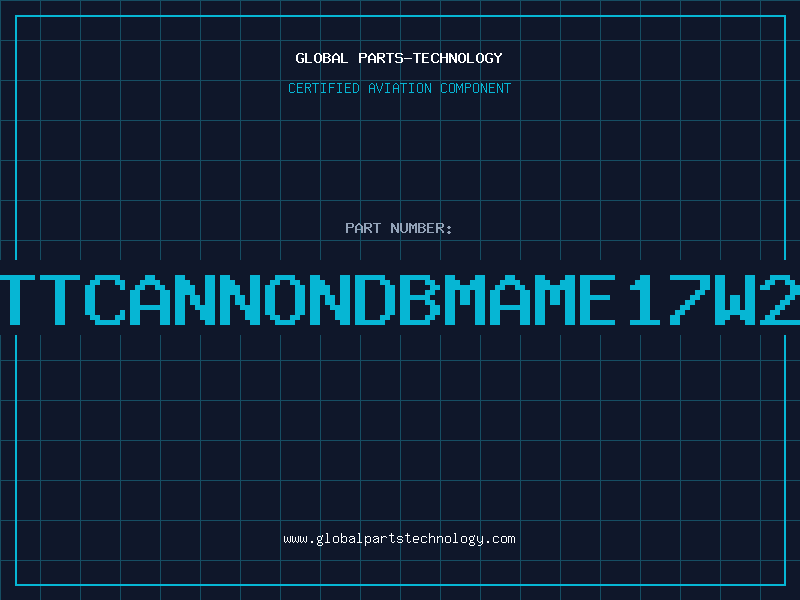 Aviation Part ITTCANNONDBMAME17W2S
