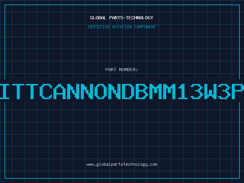 Aviation Part ITTCANNONDBMM13W3P