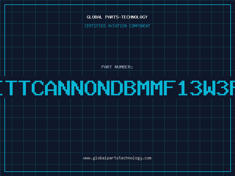 Aviation Part ITTCANNONDBMMF13W3P