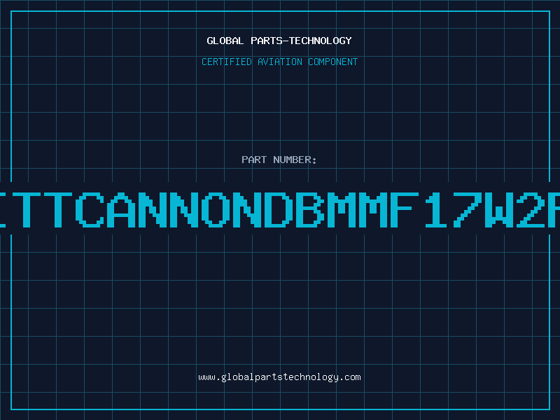 Aviation Part ITTCANNONDBMMF17W2P
