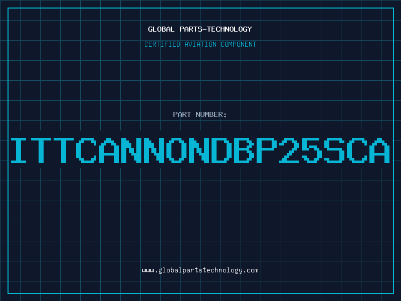 Aviation Part ITTCANNONDBP25SCA