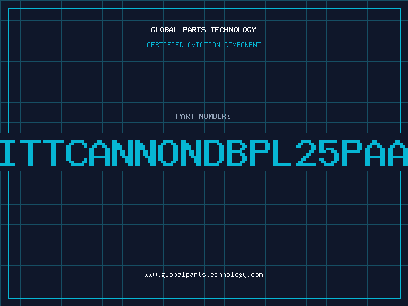 Aviation Part ITTCANNONDBPL25PAA