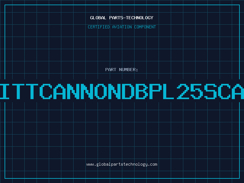 Aviation Part ITTCANNONDBPL25SCA