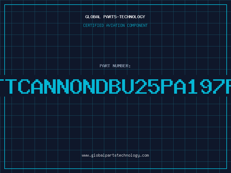 Aviation Part ITTCANNONDBU25PA197FO