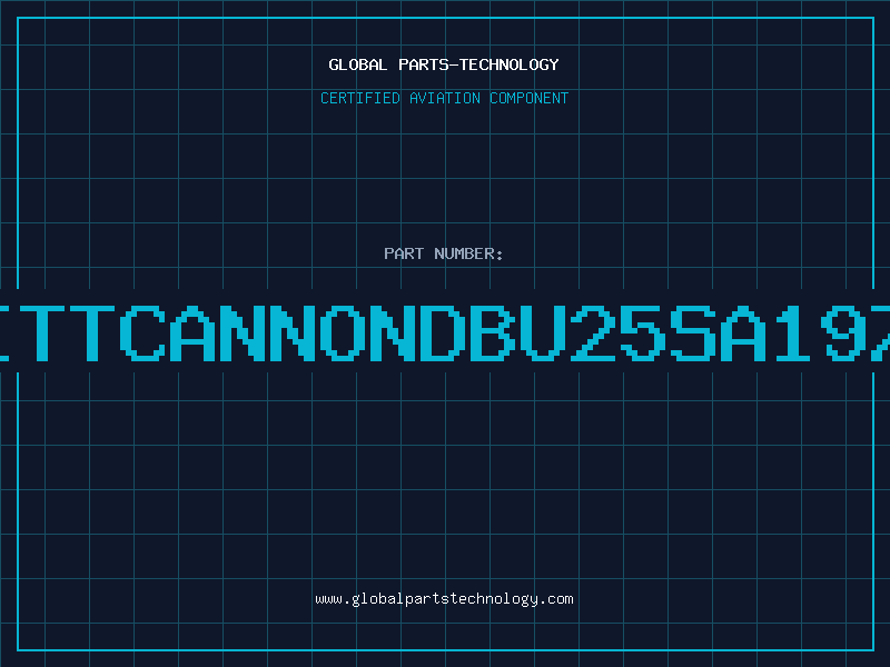 Aviation Part ITTCANNONDBU25SA197