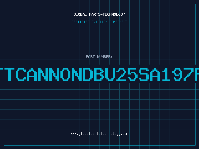 Aviation Part ITTCANNONDBU25SA197FO