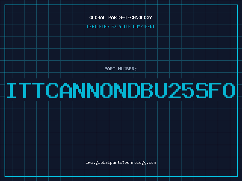 Aviation Part ITTCANNONDBU25SFO