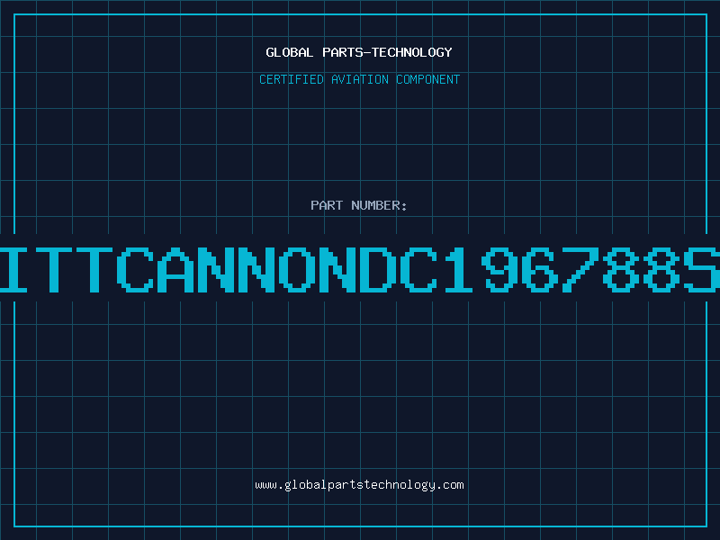 Aviation Part ITTCANNONDC196788S