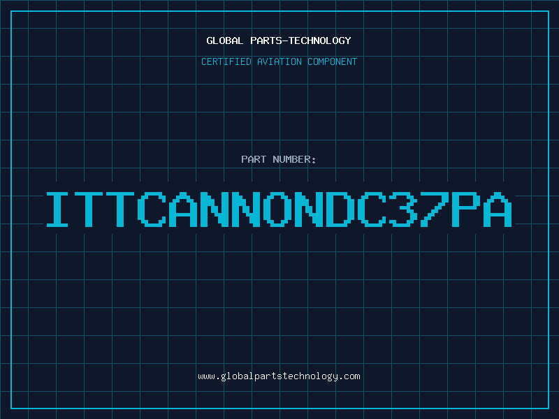 Aviation Part ITTCANNONDC37PA