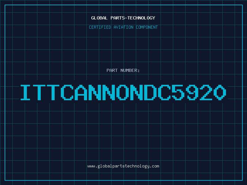 Aviation Part ITTCANNONDC5920