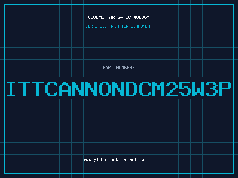 Aviation Part ITTCANNONDCM25W3P