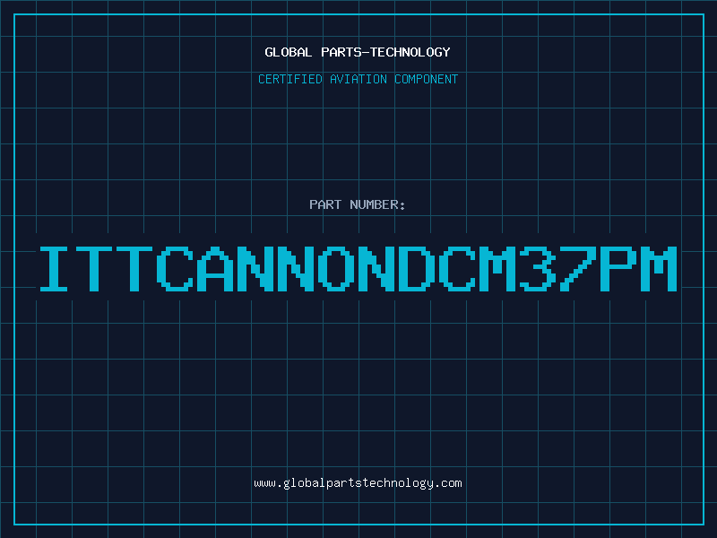 Aviation Part ITTCANNONDCM37PM