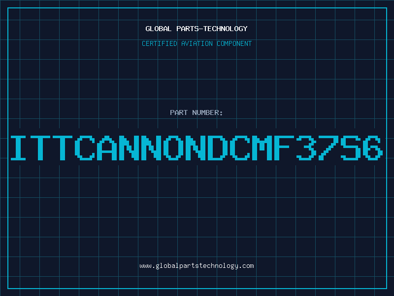 Aviation Part ITTCANNONDCMF37S6