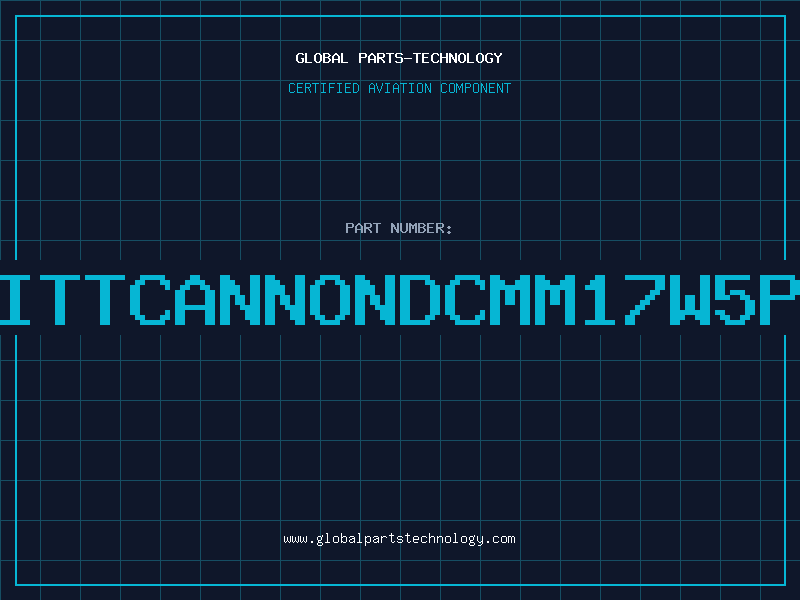 Aviation Part ITTCANNONDCMM17W5P