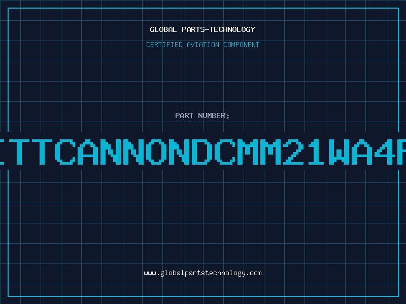Aviation Part ITTCANNONDCMM21WA4P