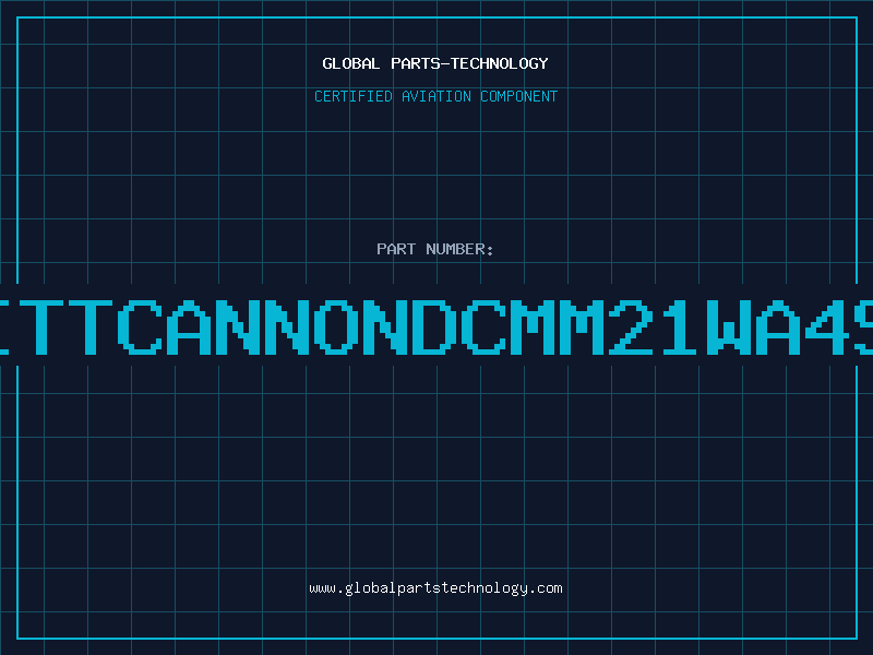 Aviation Part ITTCANNONDCMM21WA4S