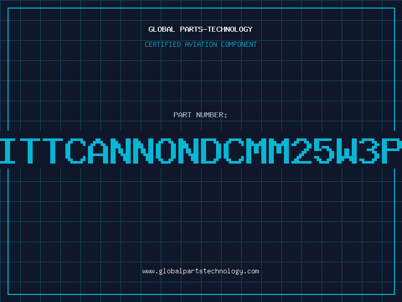 Aviation Part ITTCANNONDCMM25W3P