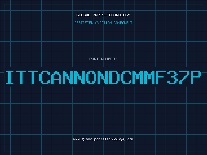 Aviation Part ITTCANNONDCMMF37P