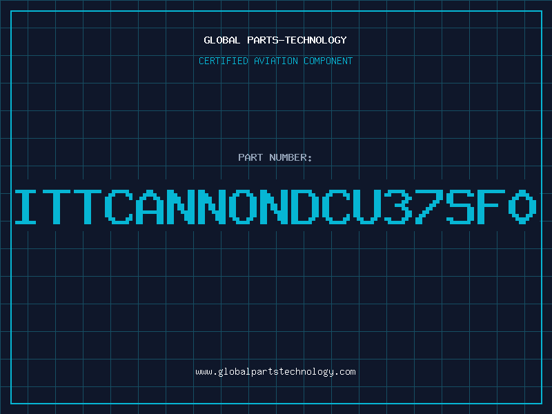 Aviation Part ITTCANNONDCU37SF0