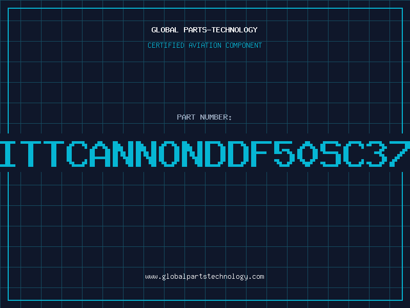 Aviation Part ITTCANNONDDF50SC37