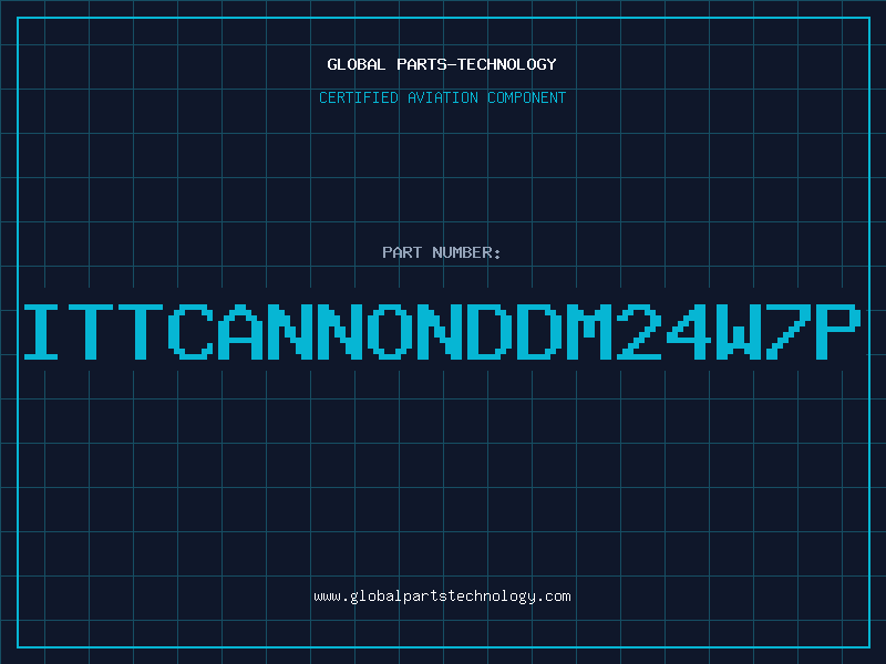Aviation Part ITTCANNONDDM24W7P
