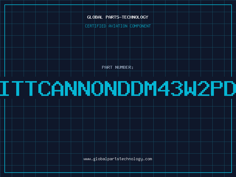 Aviation Part ITTCANNONDDM43W2PD