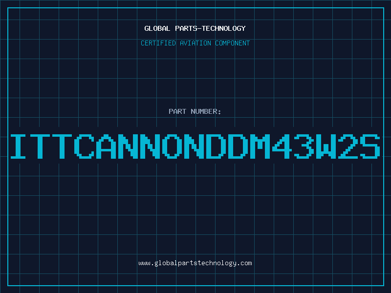 Aviation Part ITTCANNONDDM43W2S