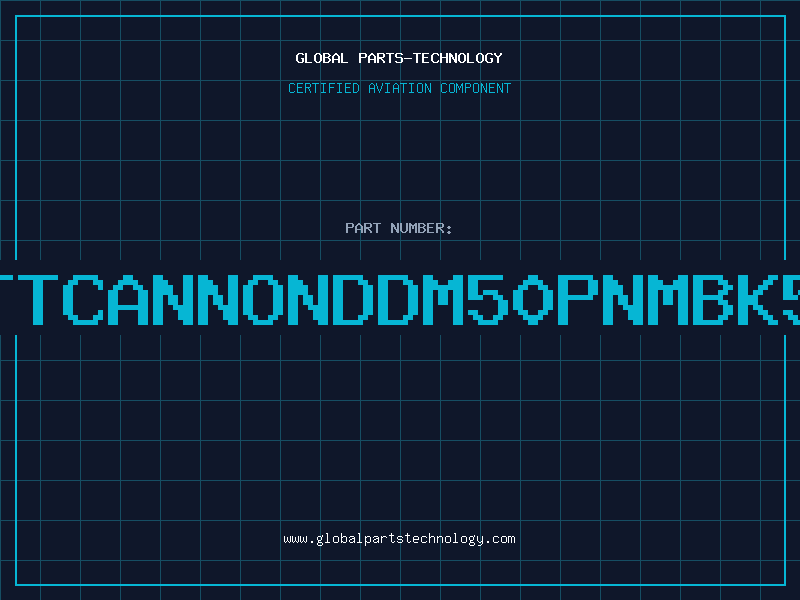 Aviation Part ITTCANNONDDM50PNMBK56