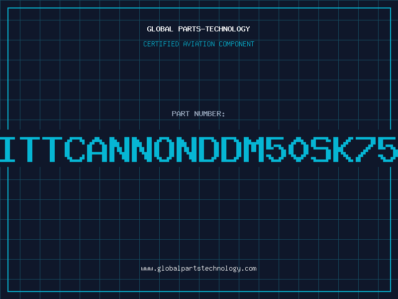 Aviation Part ITTCANNONDDM50SK75