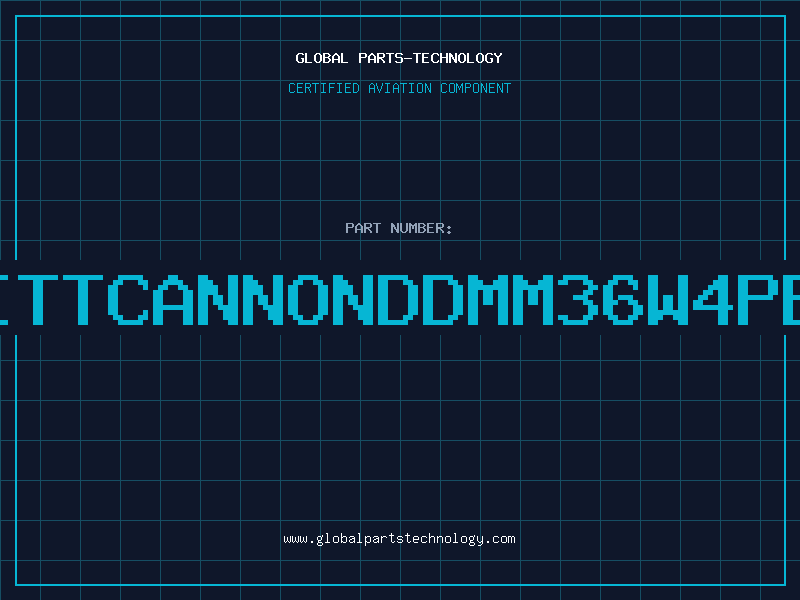 Aviation Part ITTCANNONDDMM36W4PB