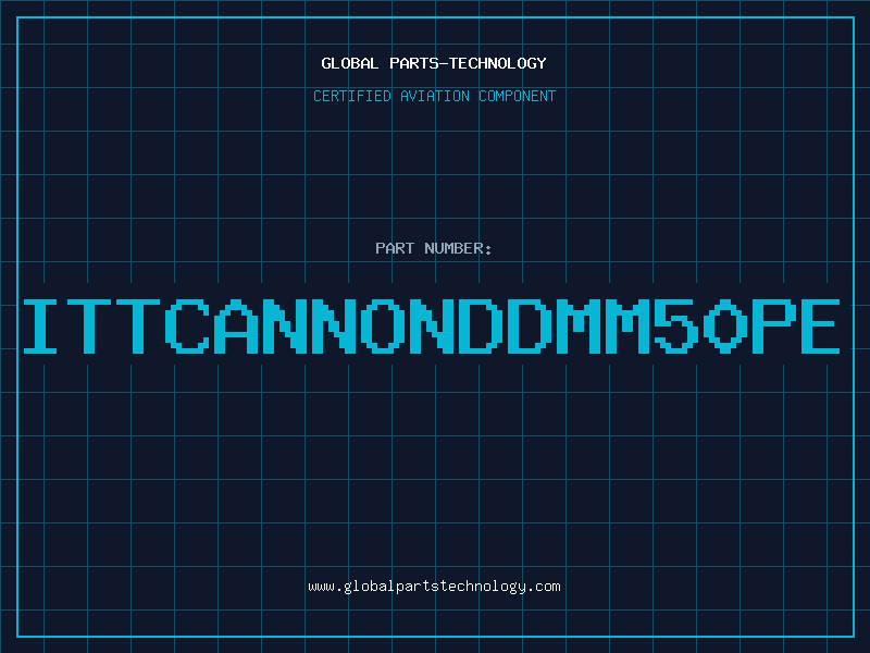 Aviation Part ITTCANNONDDMM50PE