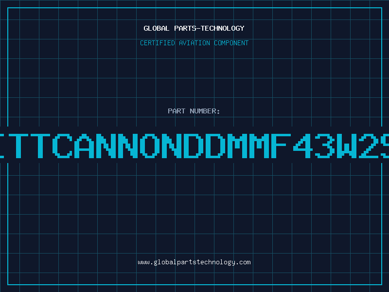 Aviation Part ITTCANNONDDMMF43W2S