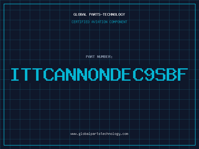 Aviation Part ITTCANNONDEC9SBF