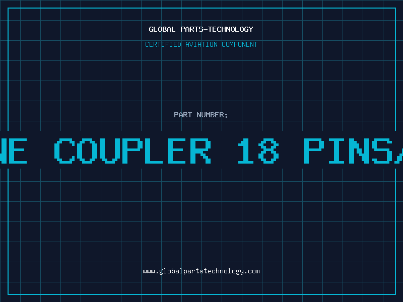 Aviation Part In line coupler 18 Pins/19 So