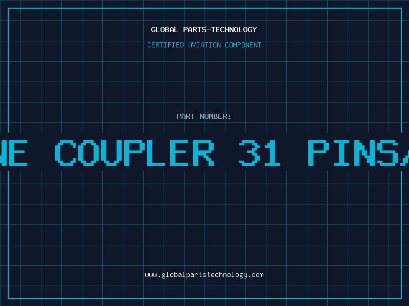 Aviation Part In line coupler 31 Pins/31 So