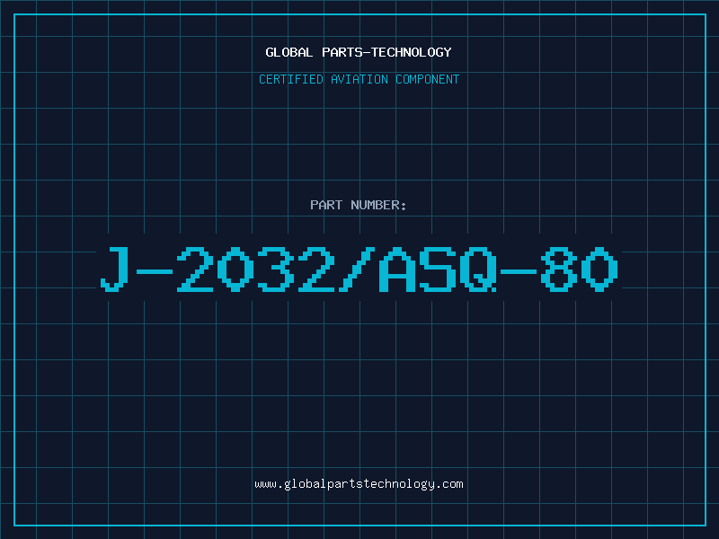 Aviation Part J-2032/ASQ-80