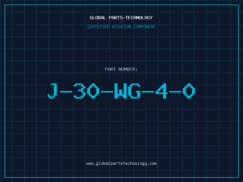 Aviation Part J-30-WG-4-0