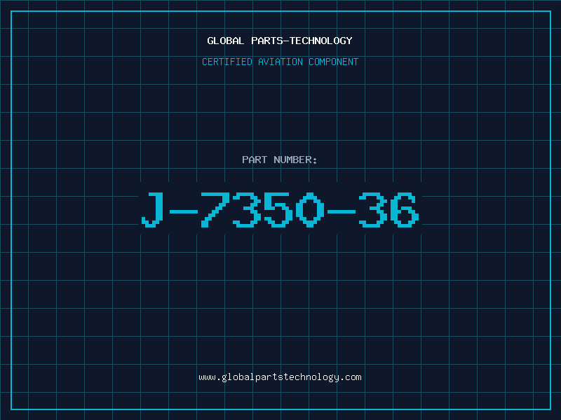 Aviation Part J-7350-36