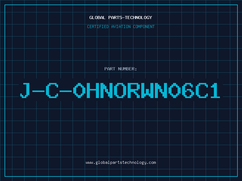 Aviation Part J-C-0HNORWN06C1