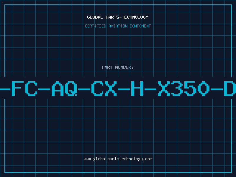 Aviation Part J-FC-AQ-CX-H-X350-DB