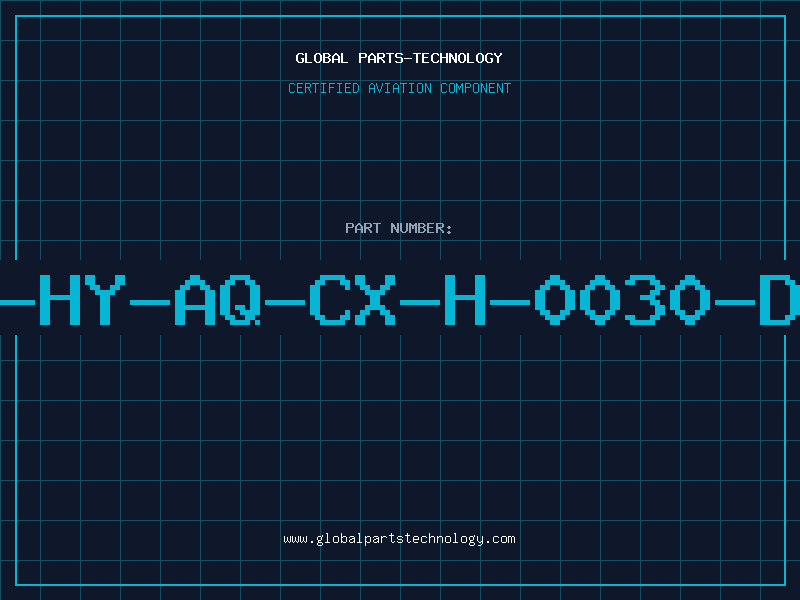 Aviation Part J-HY-AQ-CX-H-0030-DB