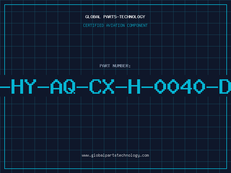 Aviation Part J-HY-AQ-CX-H-0040-DB