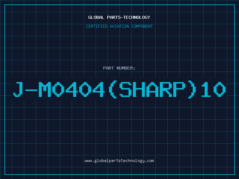 Aviation Part J-M0404(SHARP)10