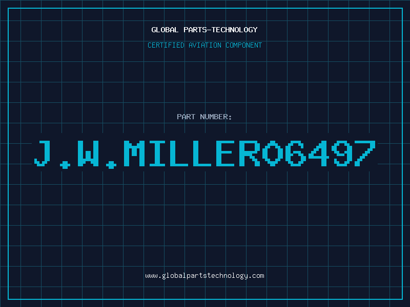 Aviation Part J.W.MILLER06497