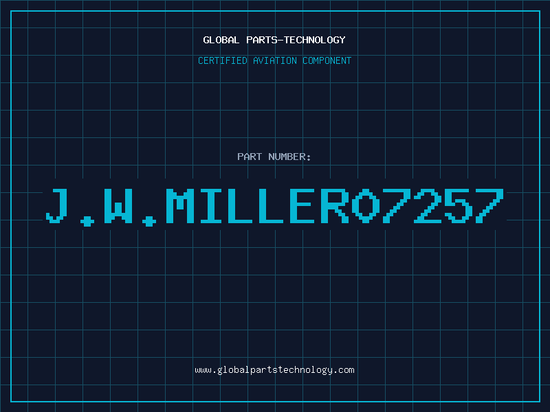 Aviation Part J.W.MILLER07257