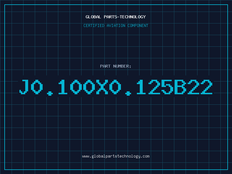 Aviation Part J0.100X0.125B22