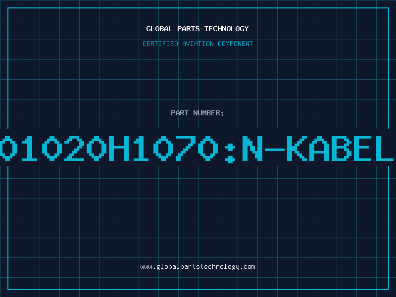 Aviation Part J01020H1070:N-KABELS